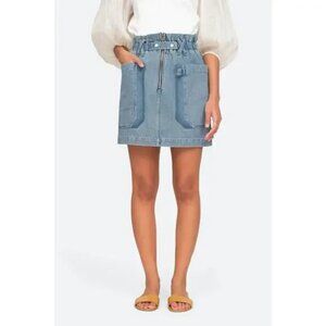 SEA NEW YORK Mara Denim Mini Skirt Size 4